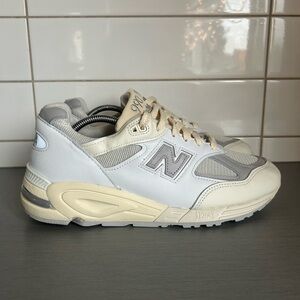 New Balance 990v2 Teddy Santis Sea Salt Mens Sneakers Made in USA